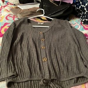 •olive green blouse•